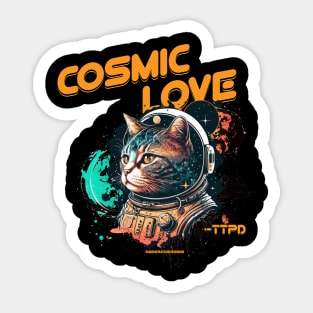 Down Bad - "Cosmic Love" - TTPD Tshirt Sticker